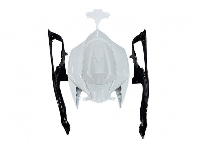 2008-2010 White Silver Blue Black Suzuki GSXR 600 / GSXR 750 Motorcycle Fairings