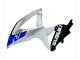 2008-2010 White Silver Blue Black Suzuki GSXR 600 / GSXR 750 Motorcycle Fairings