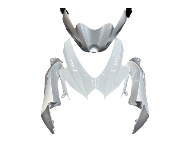 2008-2010 White Silver Blue Black Suzuki GSXR 600 / GSXR 750 Motorcycle Fairings