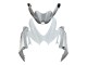 2008-2010 White Silver Blue Black Suzuki GSXR 600 / GSXR 750 Motorcycle Fairings