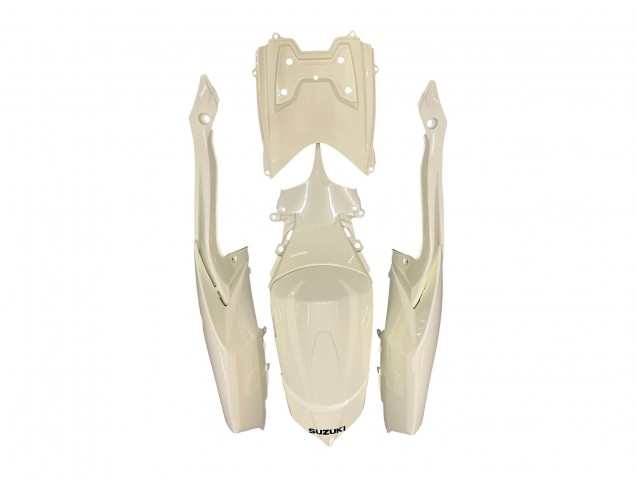 2008-2010 Cream White Red Black Suzuki GSXR 600 / GSXR 750 Motorcycle Fairings