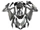 2008-2010 Matte Grey Black Suzuki GSXR 600 / GSXR 750 Motorcycle Fairings