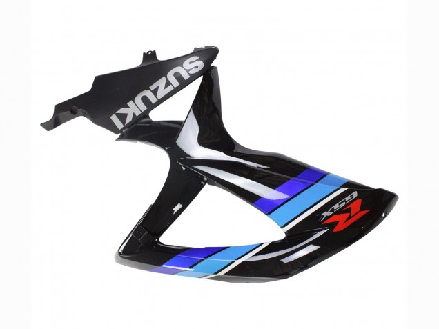 2008-2010 Glossy Black Blue Suzuki GSXR 600 / GSXR 750 Motorcycle Fairings