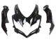 2008-2010 Glossy Black Blue Suzuki GSXR 600 / GSXR 750 Motorcycle Fairings