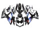 2008-2010 Glossy Black Blue Suzuki GSXR 600 / GSXR 750 Motorcycle Fairings