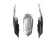 2008-2010 Silver Matte Black Suzuki GSXR 600 / GSXR 750 Motorcycle Fairings
