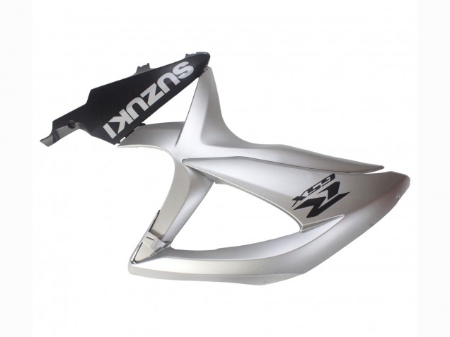2008-2010 Silver Matte Black Suzuki GSXR 600 / GSXR 750 Motorcycle Fairings