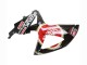 2008-2010 Glossy Black Red White Motul Lucky Strike Suzuki GSXR 600 / GSXR 750 Motorcycle Fairings