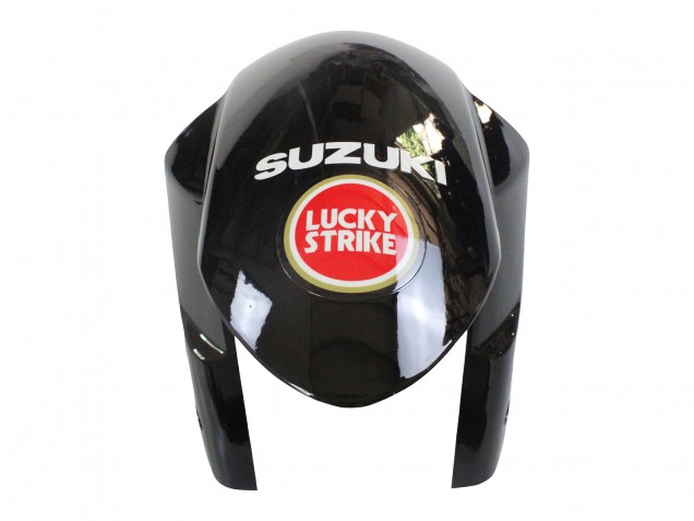 2008-2010 Glossy Black Red White Motul Lucky Strike Suzuki GSXR 600 / GSXR 750 Motorcycle Fairings