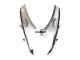 2011-2024 Glossy Black Silver Suzuki GSXR 600 / GSXR 750 Motorcycle Fairing