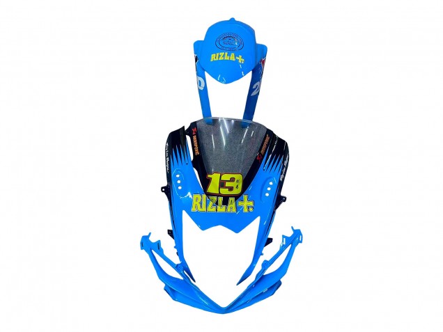 2011-2024 Blue Gold Red Black Rizla Suzuki GSXR 600 / GSXR 750 Motorcycle Fairings