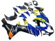 2011-2024 Blue Yellow Suzuki GSXR 600 / GSXR 750 Motorcycle Fairings