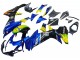 2011-2024 Blue Yellow Suzuki GSXR 600 / GSXR 750 Motorcycle Fairings