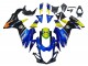 2011-2024 Blue Yellow Suzuki GSXR 600 / GSXR 750 Motorcycle Fairings