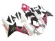 2011-2024 White Pink Black Corona Suzuki GSXR 600 / GSXR 750 Motorcycle Fairings