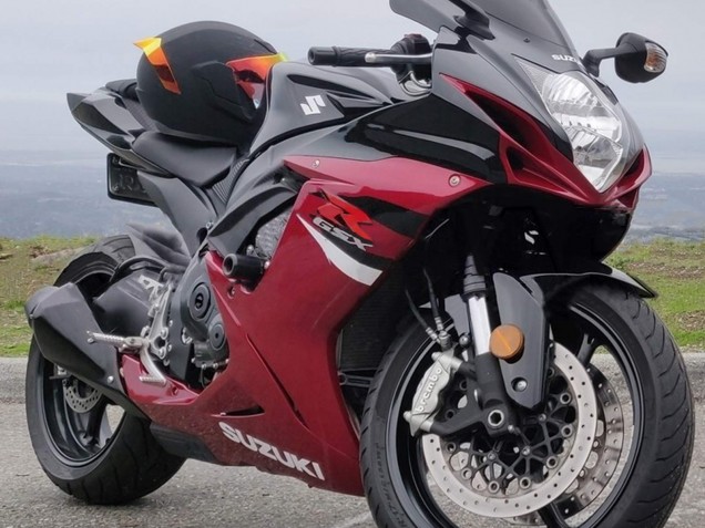 2011-2024 Red Glossy Black Suzuki GSXR 600 / GSXR 750 Bike Fairings