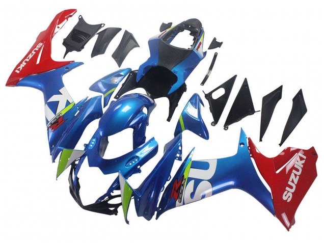 2011-2024 Blue Red Suzuki GSXR 600 / GSXR 750 Motorcycle Fairings