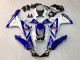 2011-2024 Blue White Suzuki GSXR 600 / GSXR 750 Motorcycle Fairings