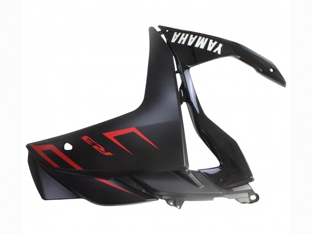 2015-2018 Glossy Black Matte Black Red Yamaha YZF R3/R25 Motorcycle Fairings