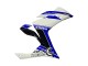 2015-2018 White Blue Black Racing Yamaha YZF R3/R25 Motorcycle Fairings