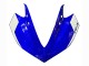 2015-2018 White Blue Black Racing Yamaha YZF R3/R25 Motorcycle Fairings