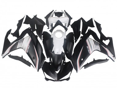 2015-2018 White Red Matte Black Yamaha YZF R3/R25 Motorcycle Fairing