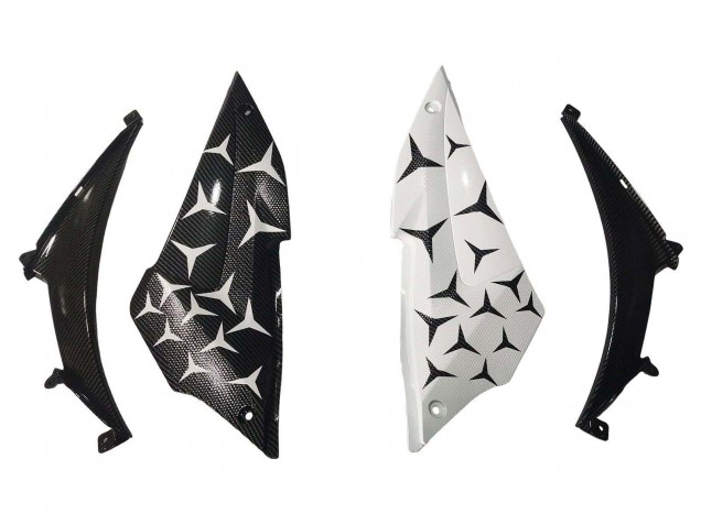 2015-2018 White Green Glossy Black Yamaha YZF R3/R25 Motorcycle Fairings