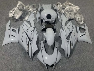 2015-2018 Nardo Grey Black Yamaha YZF R3/R25 Motorcycle Fairings