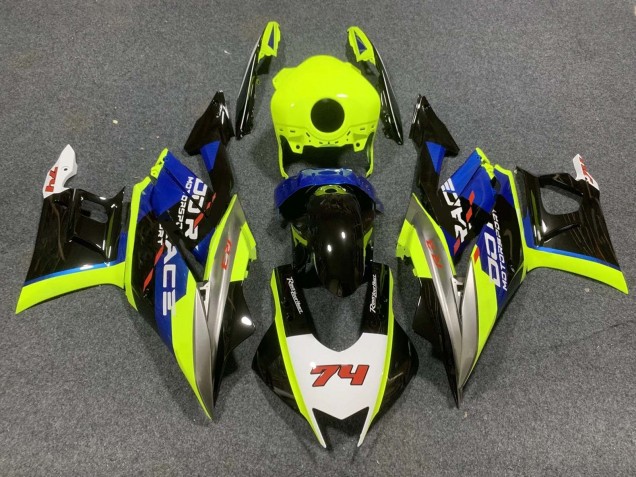 2015-2018 Yellow White Silver Blue Glossy Black Yamaha YZF R3/R25 Motorcycle Fairings