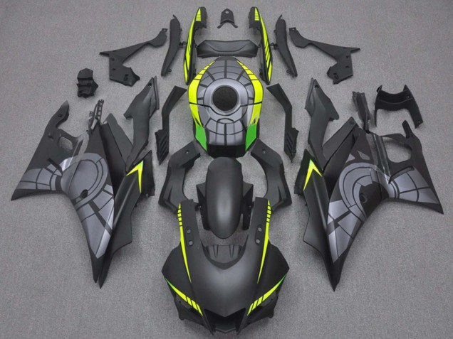 2019-2021 Yellow Grey Matte Black Yamaha YZF R3/R25 Motorcycle Fairings