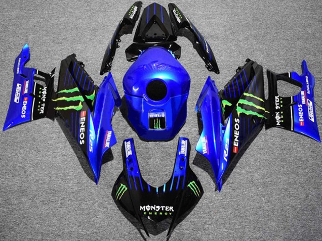 2019-2021 Blue Black Green ENEOS Yamalube Monster Yamaha YZF R3/R25 Motorcycle Fairings
