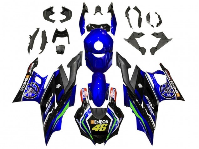 2019-2021 Blue White Green Black ENEOS 46 Yamaha YZF R3/R25 Motorcycle Fairings
