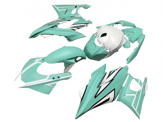 2019-2021 Light Green White Black Yamaha YZF R3/R25 Motorcycle Fairings