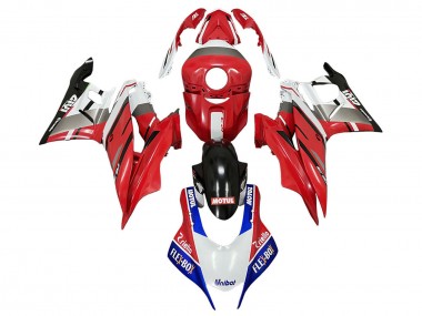 2019-2021 White Red Blue Black Givi Motul Yamaha YZF R3/R25 Motorcycle Fairings