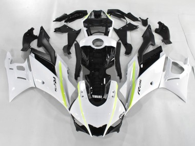 2019-2021 White Green Black Yamaha YZF R3/R25 Motorcycle Fairings