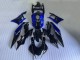2022-2024 Blue Glossy Black Yamaha YZF R3/R25 Motorcycle Fairings