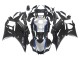 2022-2024 Black Carbon Fiber Style Silver Blue Yamaha YZF R3/R25 Motorcycle Fairings