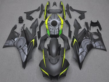 2022-2024 Matte Black Grey Yellow Green Yamaha YZF R3/R25 Motorcycle Fairings