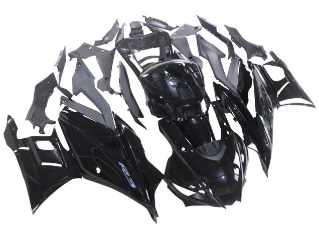 2022-2024 Glossy Black Yamaha YZF R3/R25 Motorcycle Fairing