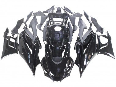 2022-2024 Glossy Black Yamaha YZF R3/R25 Motorcycle Fairing