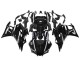 2022-2024 Glossy Black Yamaha YZF R3/R25 Motorcycle Fairings