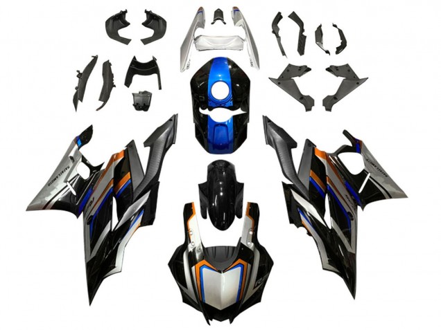 2022-2024 Silver Blue Orange Black Yamaha YZF R3/R25 Motorcycle Fairings
