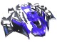 2022-2024 Blue Matte Black Yamaha YZF R3/R25 Motorcycle Fairing