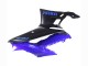 2022-2024 Blue Matte Black Yamaha YZF R3/R25 Motorcycle Fairing
