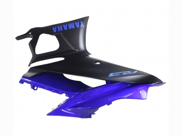 2022-2024 Blue Matte Black Yamaha YZF R3/R25 Motorcycle Fairing