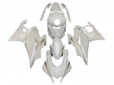 2022-2024 White Gold Yamaha YZF R3/R25 Motorcycle Fairings
