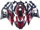 2022-2024 Red White Glossy Black Yamaha YZF R3/R25 Motorcycle Fairing
