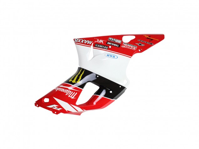 1998-1999 Red White Black Yellow Monster Milwaukee MAXXIS 11 Yamaha YZF 1000 R1 Motorcycle Fairings