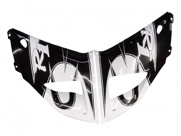 1998-1999 White Glossy Black Yamaha YZF 1000 R1 Motorcycle Fairings