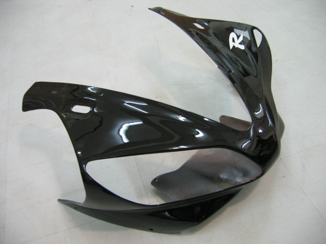 2000-2001 Glossy Black White Decal Yamaha YZF 1000 R1 Motorcycle Fairings